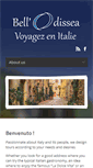 Mobile Screenshot of bellodissea.com